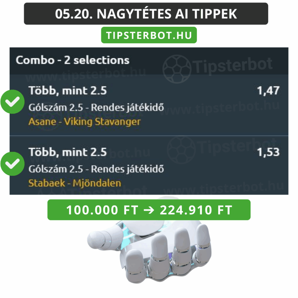 Mai AI Tippmix Tippek Ingyen Szelvény - 2025-05-21T103839.564