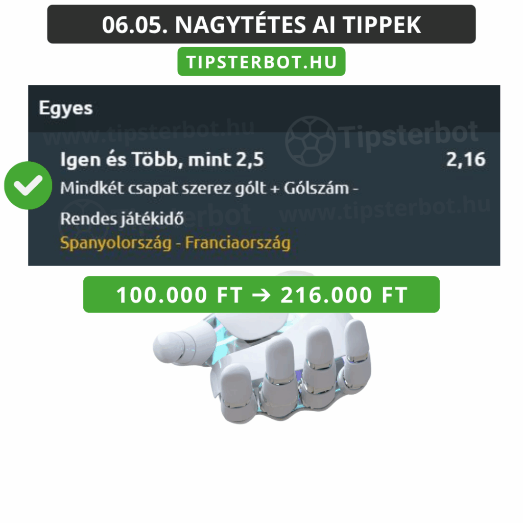 Mai AI Tippmix Tippek Ingyen Szelvény - 2025-06-06T112513.495