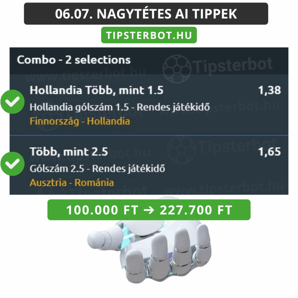 Mai AI Tippmix Tippek Ingyen Szelvény - 2025-06-08T090912.075
