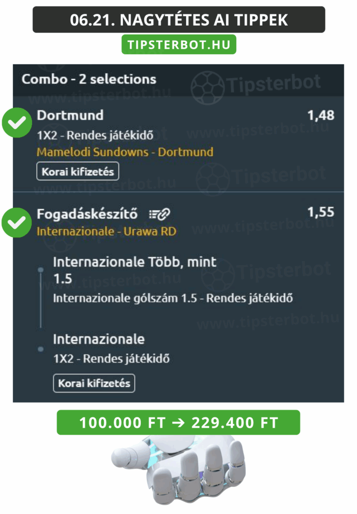 Mai AI Tippmix Tippek Ingyen Szelvény - 2025-06-22T095349.853