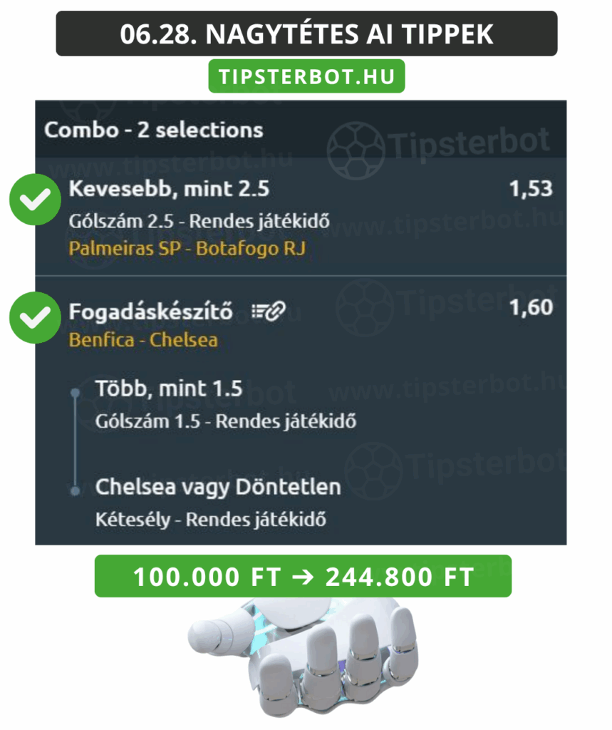 Mai AI Tippmix Tippek Ingyen Szelvény - 2025-06-29T074744.419