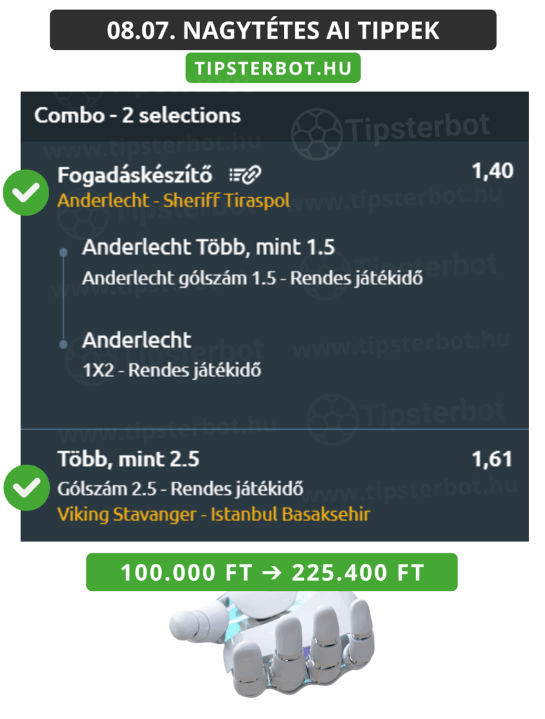 Mai AI Tippmix Tippek Ingyen Szelvény - 2025-08-08T093944.138