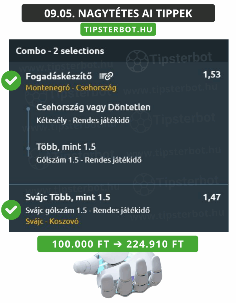 Mai AI Tippmix Tippek Ingyen Szelvény - 2025-09-06T141356.087