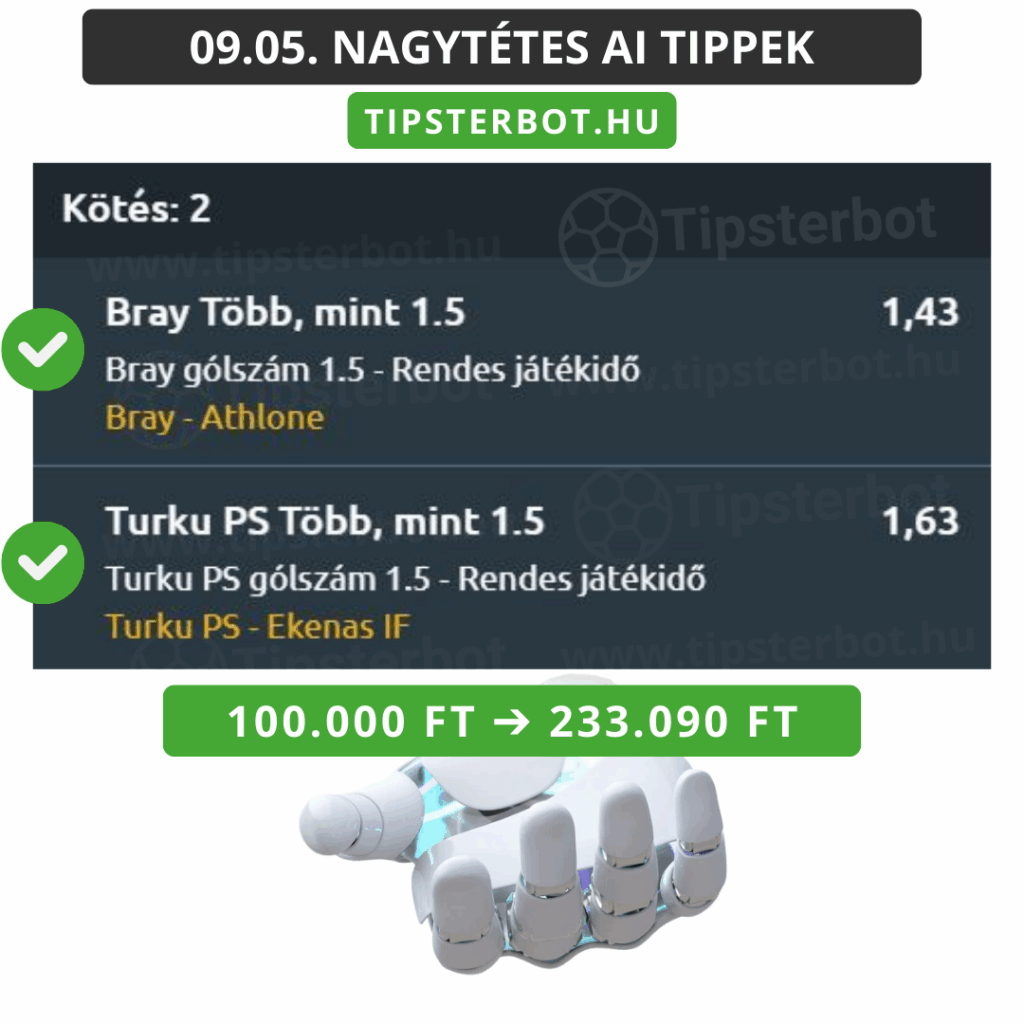 Mai AI Tippmix Tippek Ingyen Szelvény - 2025-09-07T122154.732