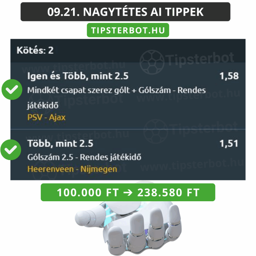 Mai AI Tippmix Tippek Ingyen Szelvény - 2025-09-22T144336.454