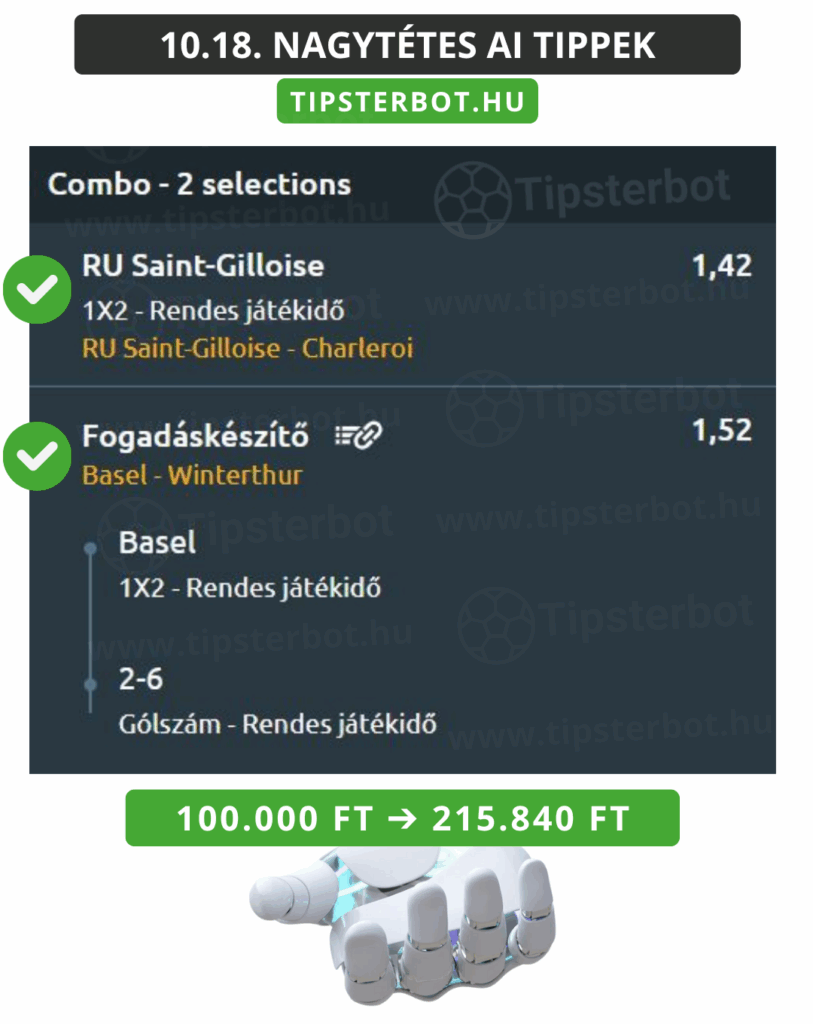 Mai AI Tippmix Tippek Ingyen Szelvény - 2025-10-19T085658.845