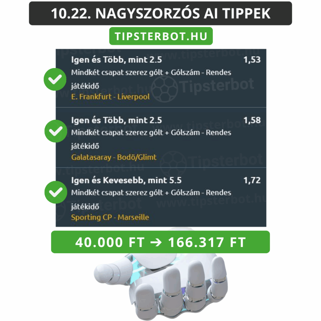 Mai AI Tippmix Tippek Ingyen Szelvény - 2025-10-23T095811.862