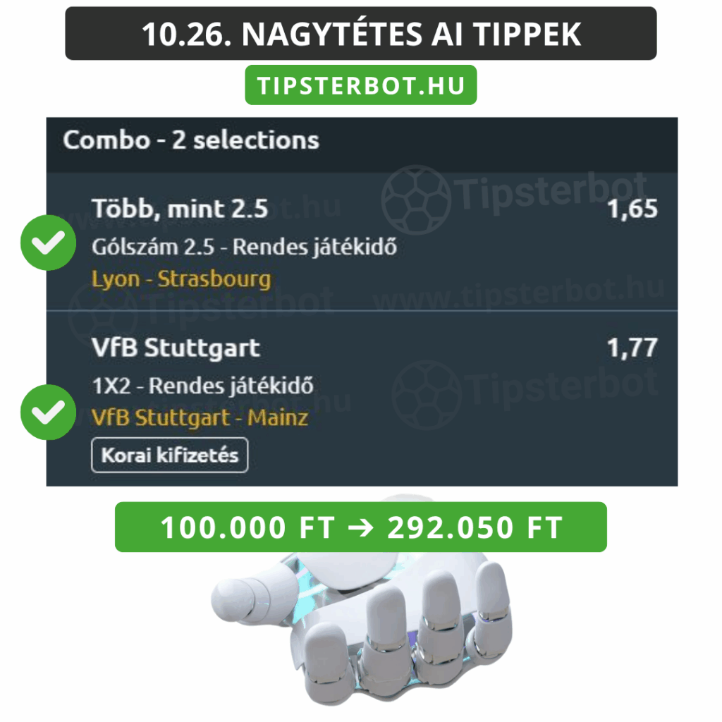 Mai AI Tippmix Tippek Ingyen Szelvény - 2025-10-27T093129.065
