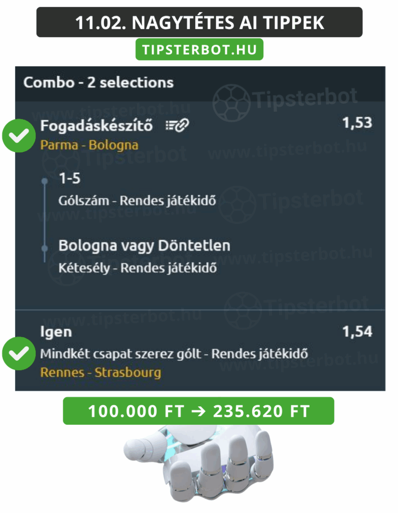 Mai AI Tippmix Tippek Ingyen Szelvény - 2025-11-03T082003.669