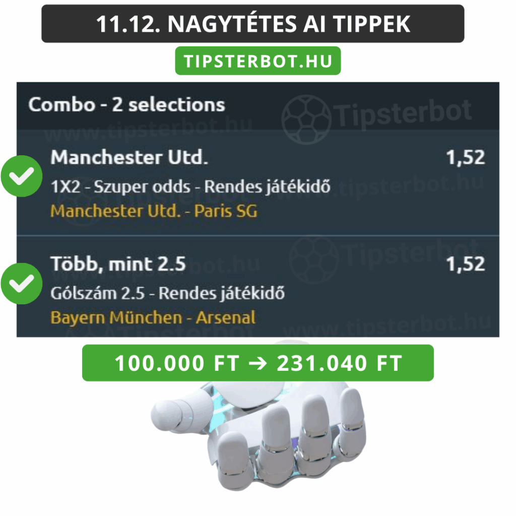 Mai AI Tippmix Tippek Ingyen Szelvény - 2025-11-13T085847.974