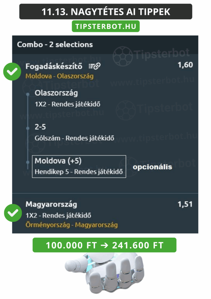 Mai AI Tippmix Tippek Ingyen Szelvény - 2025-11-14T105342.955