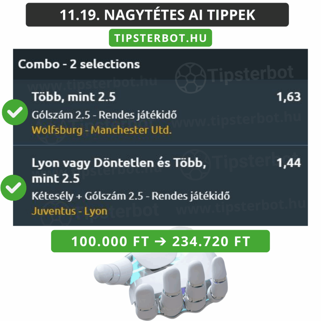 Mai AI Tippmix Tippek Ingyen Szelvény - 2025-11-20T103602.388