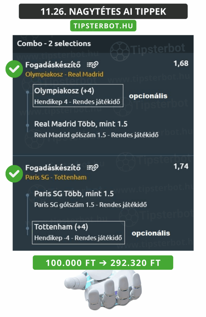 Mai AI Tippmix Tippek Ingyen Szelvény - 2025-11-27T105104.133