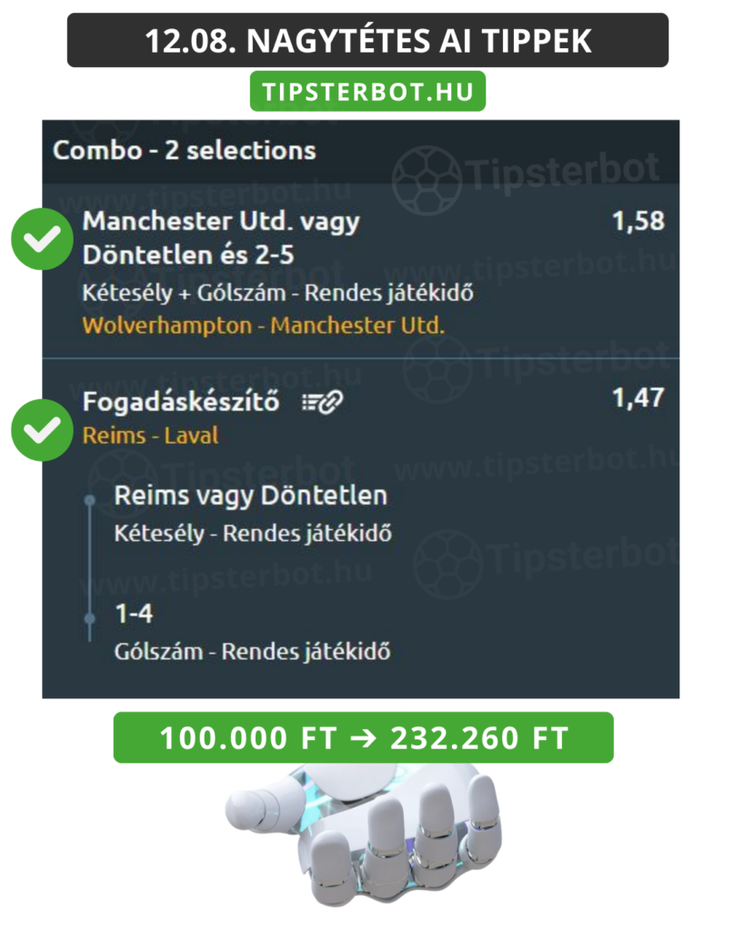Mai AI Tippmix Tippek Ingyen Szelvény - 2025-12-09T110146.605