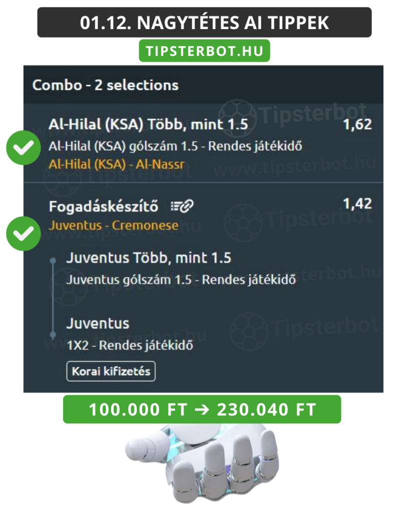 Mai AI Tippmix Tippek Ingyen Szelvény - 2026-01-13T062501.332