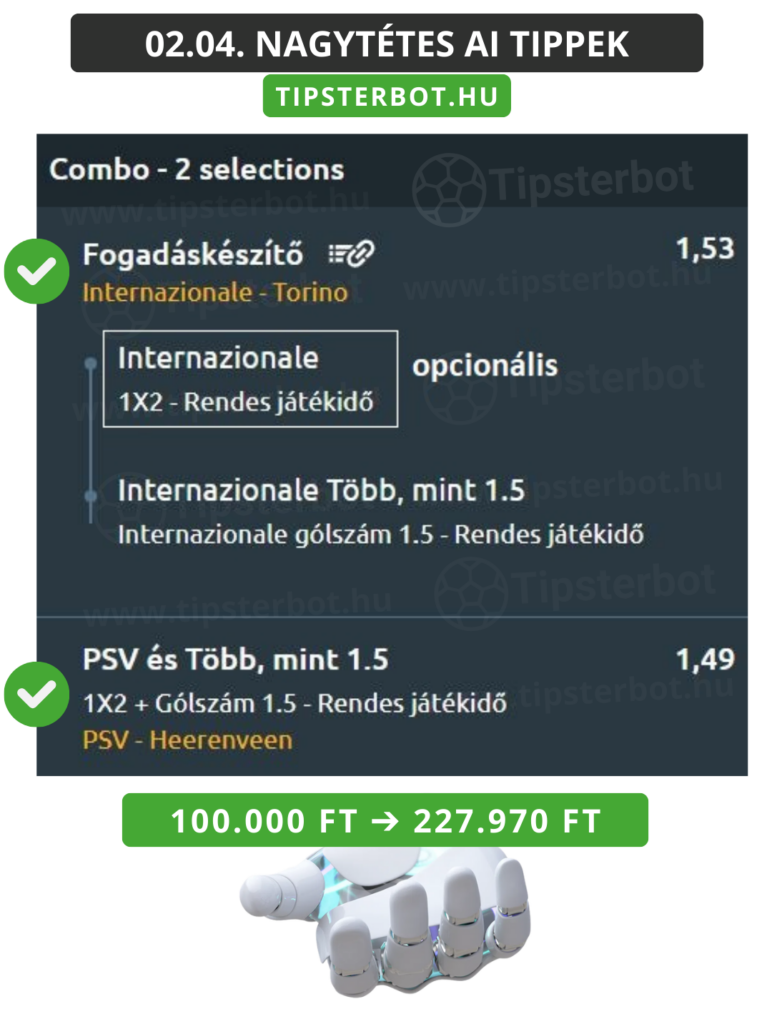 Mai AI Tippmix Tippek Ingyen Szelvény - 2026-02-05T114316.979