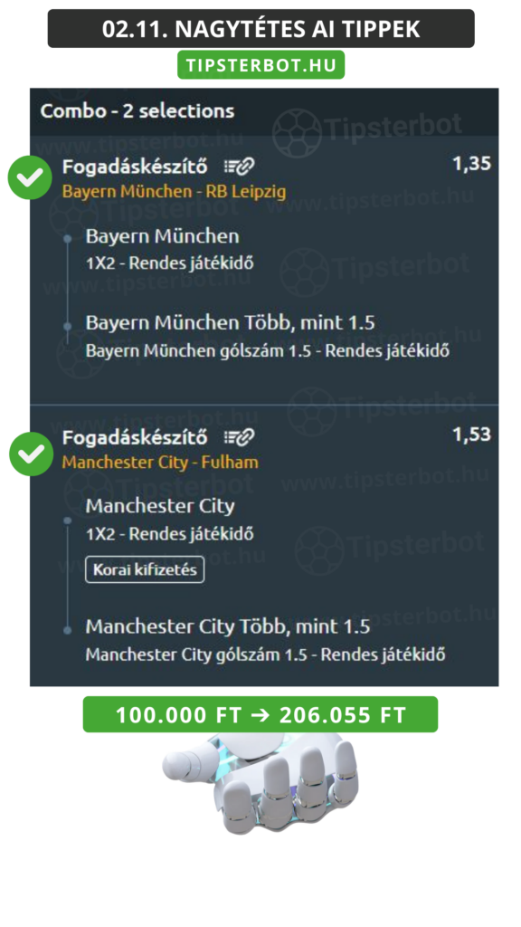Mai AI Tippmix Tippek Ingyen Szelvény - 2026-02-12T064615.580