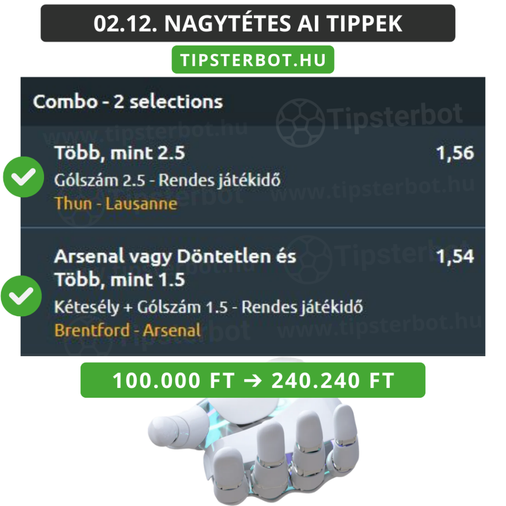 Mai AI Tippmix Tippek Ingyen Szelvény - 2026-02-13T103222.904