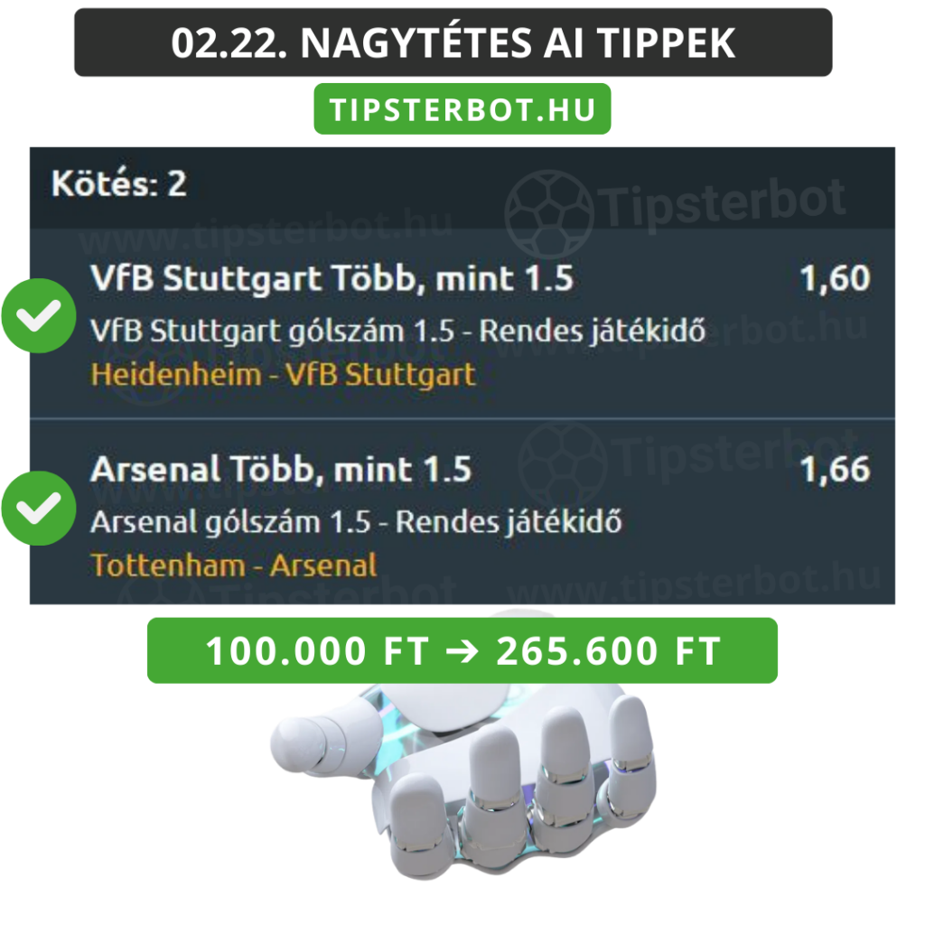 Mai AI Tippmix Tippek Ingyen Szelvény - 2026-02-23T101308.543