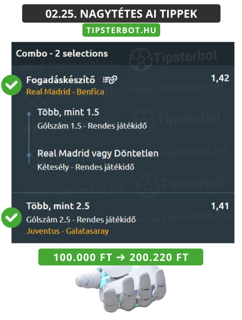 Mai AI Tippmix Tippek Ingyen Szelvény - 2026-02-26T060456.799