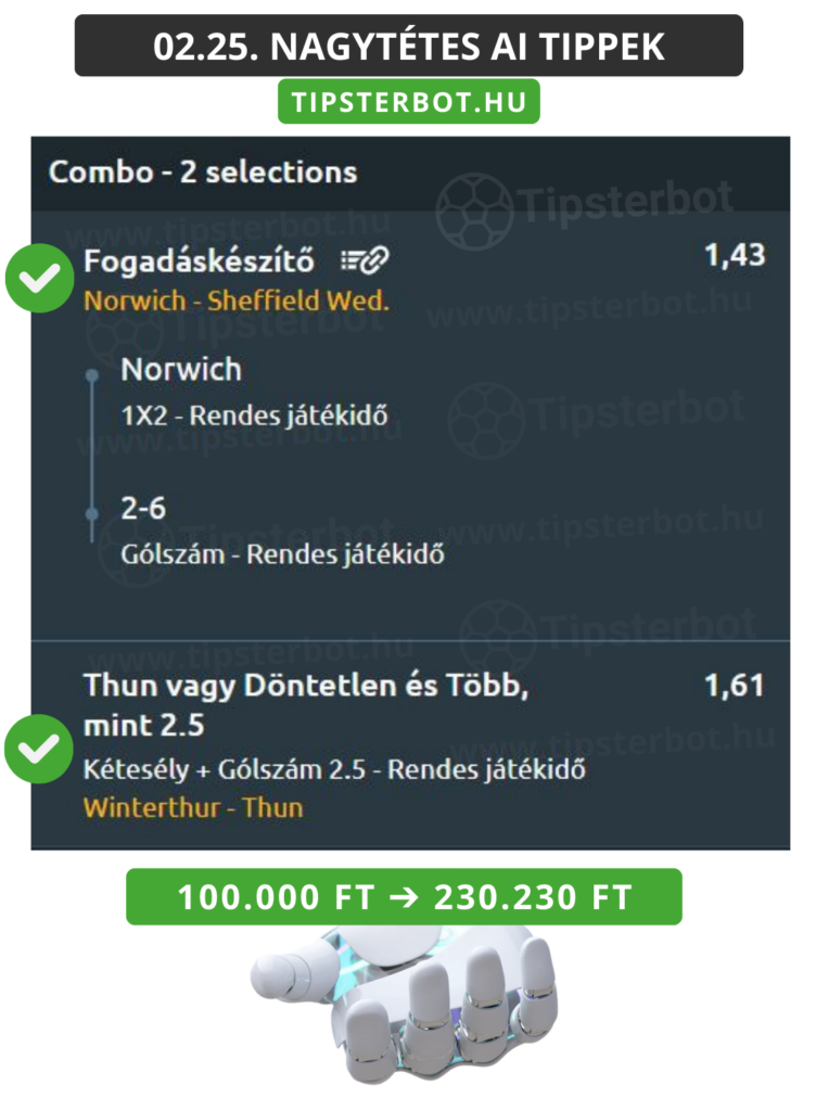 Mai AI Tippmix Tippek Ingyen Szelvény - 2026-02-26T060547.977