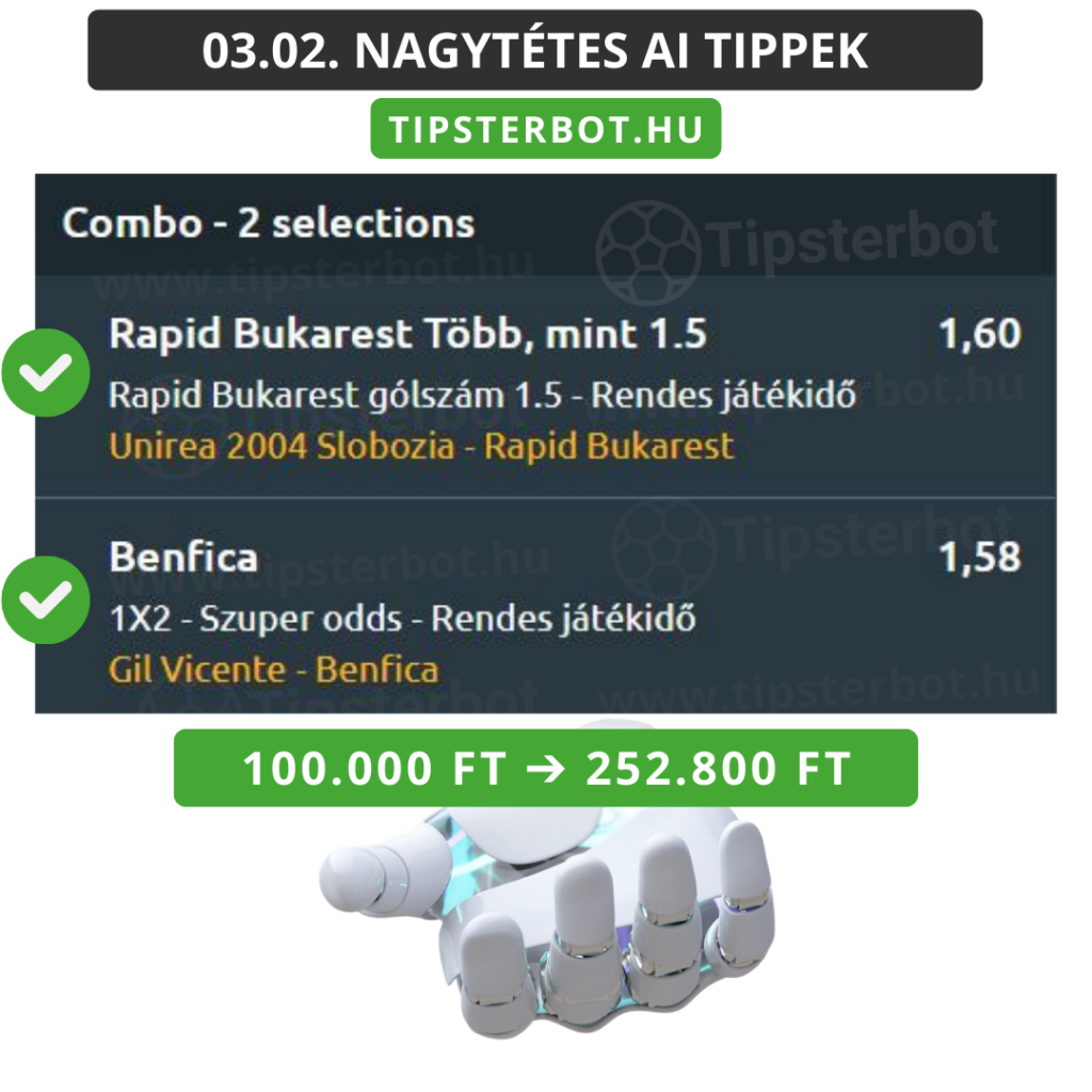 Mai AI Tippmix Tippek Ingyen Szelvény - 2026-03-03T061655.051