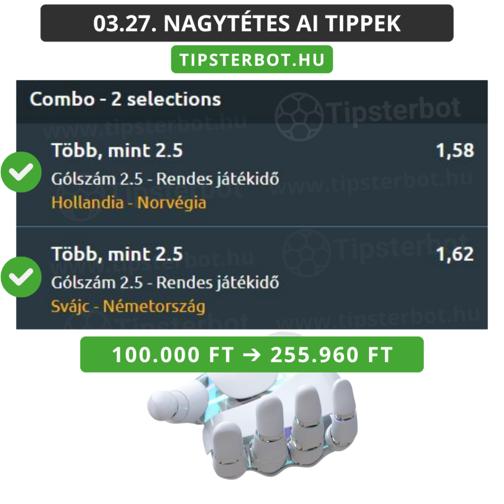 Mai AI Tippmix Tippek Ingyen Szelvény - 2026-03-28T075247.207
