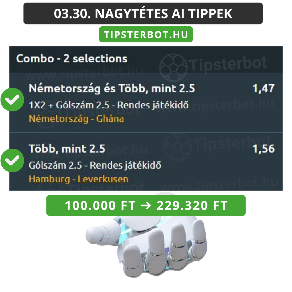 Mai AI Tippmix Tippek Ingyen Szelvény - 2026-03-31T063438.247
