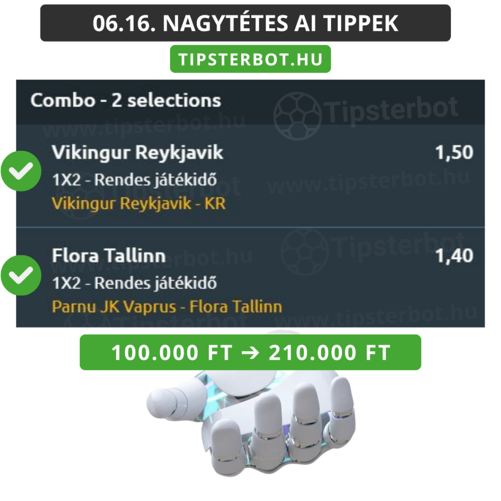 Mai AI Tippmix Tippek Ingyen Szelvény (2)