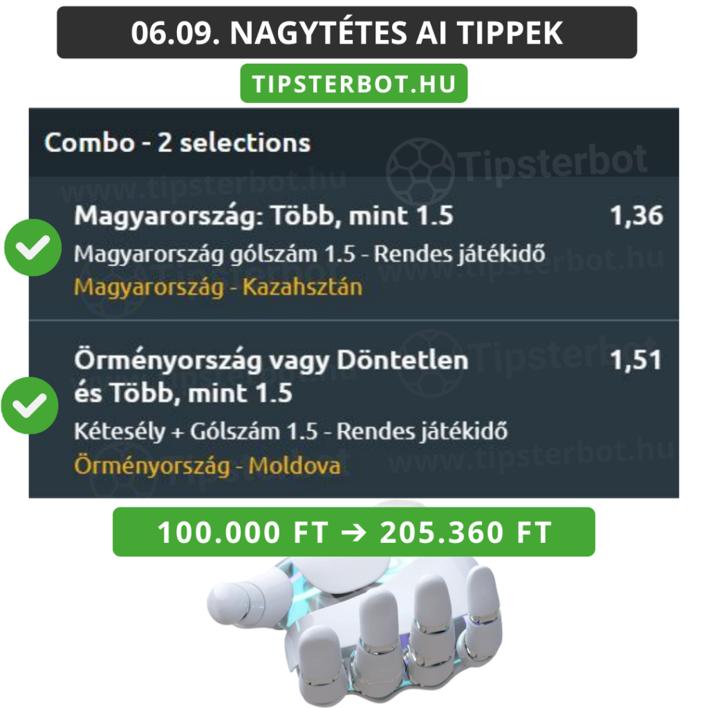 Mai AI Tippmix Tippek Ingyen Szelvény - 2026-06-10T103843.624
