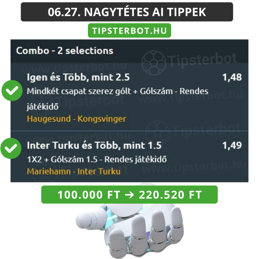 Mai AI Tippmix Tippek Ingyen Szelvény - 2026-06-28T094533.929
