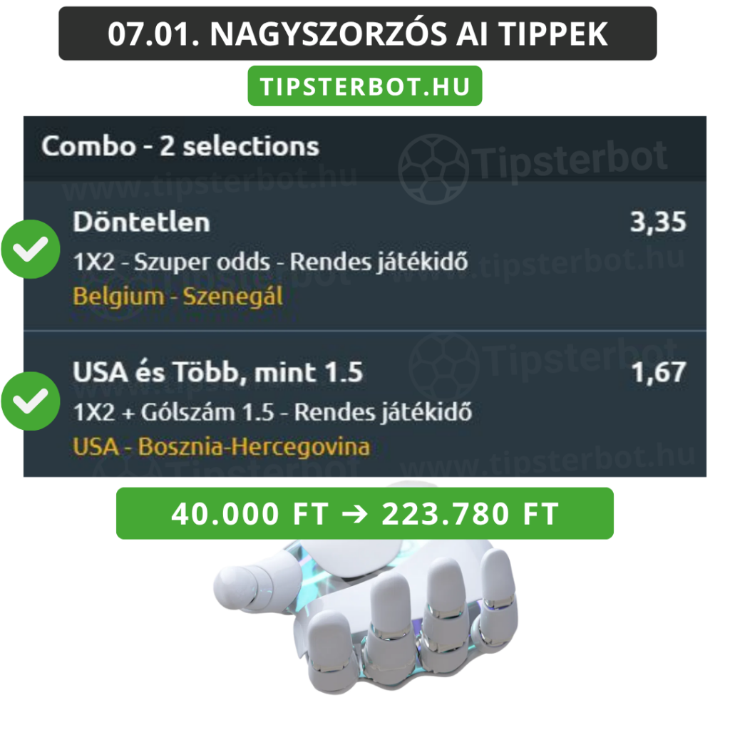 Mai AI Tippmix Tippek Ingyen Szelvény - 2026-07-02T064820.297