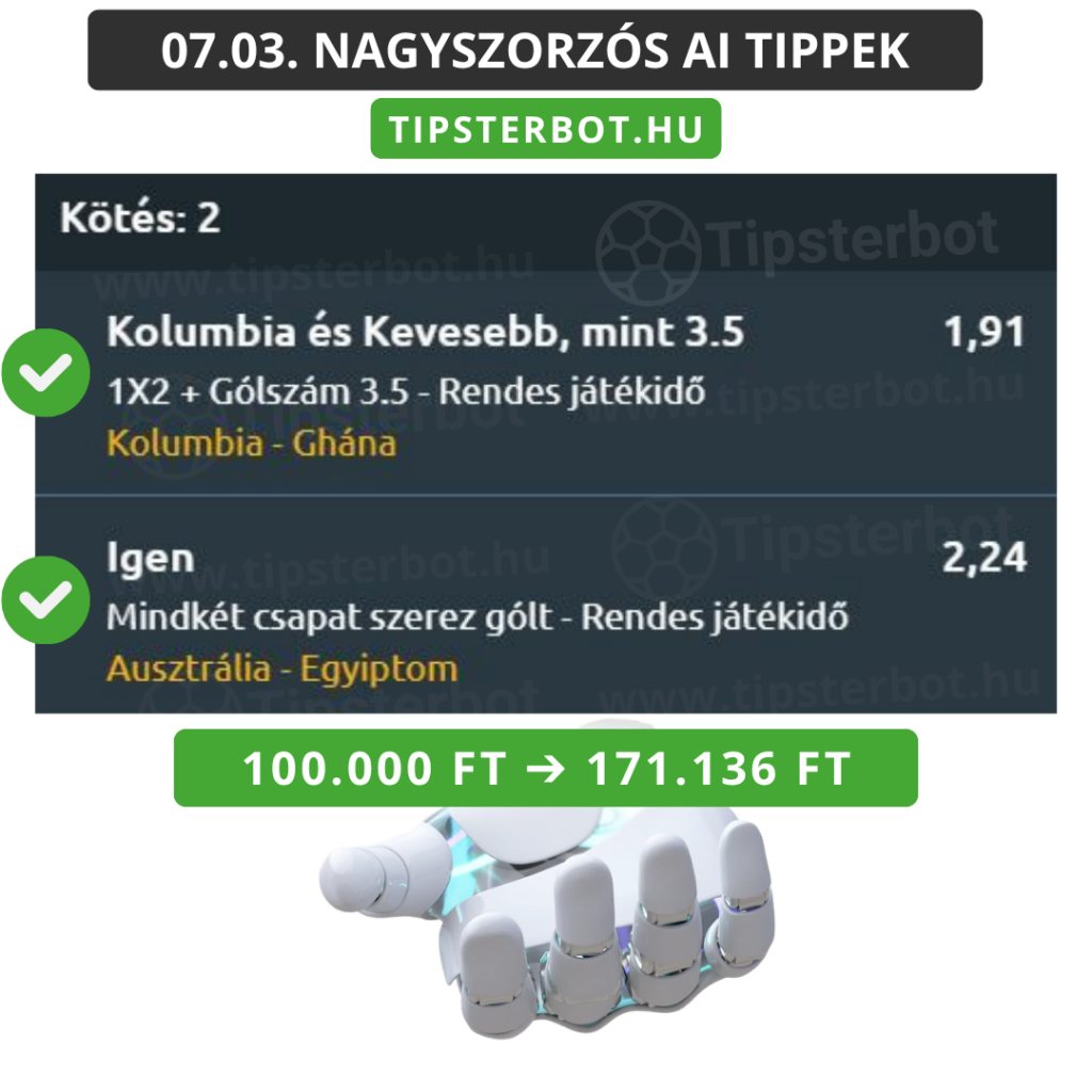 Mai AI Tippmix Tippek Ingyen Szelvény - 2026-07-04T063836.939