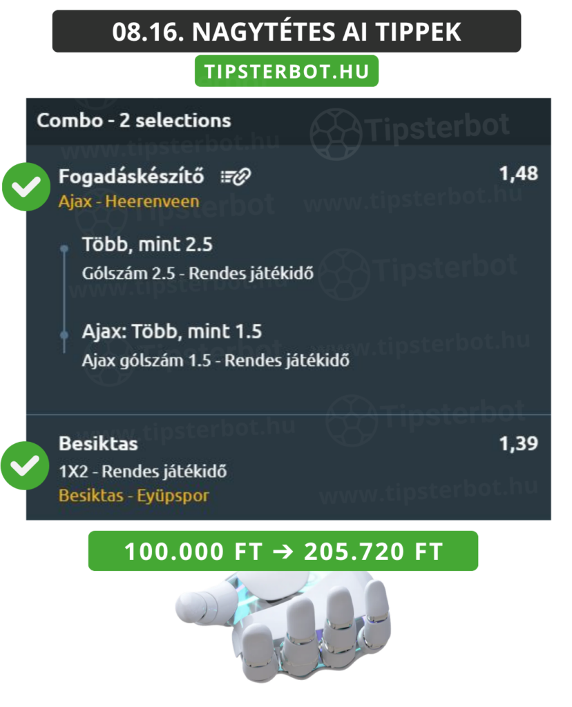 Mai AI Tippmix Tippek Ingyen Szelvény - 2026-08-17T075302.078