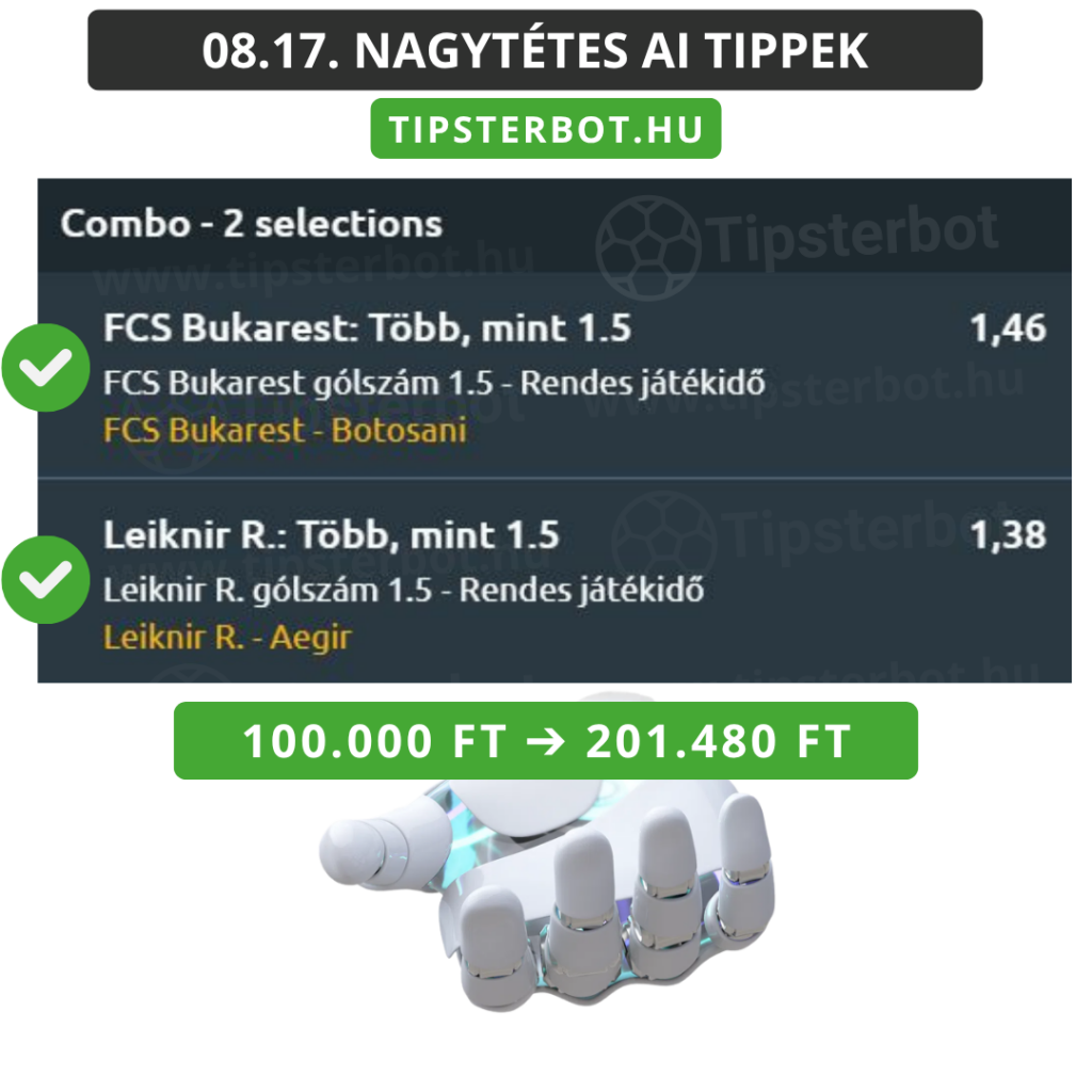 Mai AI Tippmix Tippek Ingyen Szelvény - 2026-08-18T064430.098