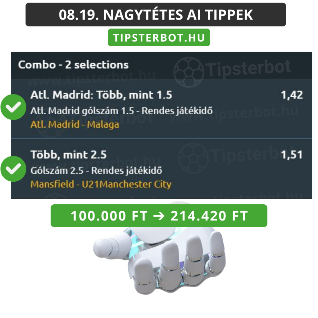 Mai AI Tippmix Tippek Ingyen Szelvény - 2026-08-20T111949.196