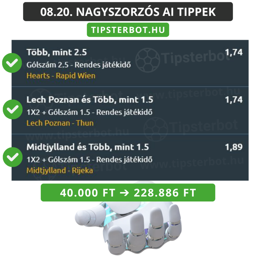 Mai AI Tippmix Tippek Ingyen Szelvény - 2026-08-21T101834.578