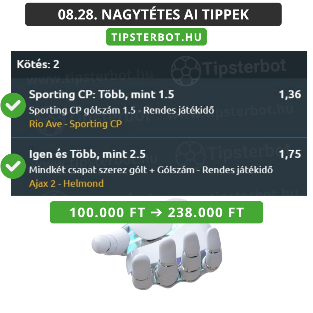 Mai AI Tippmix Tippek Ingyen Szelvény - 2026-08-29T082440.810