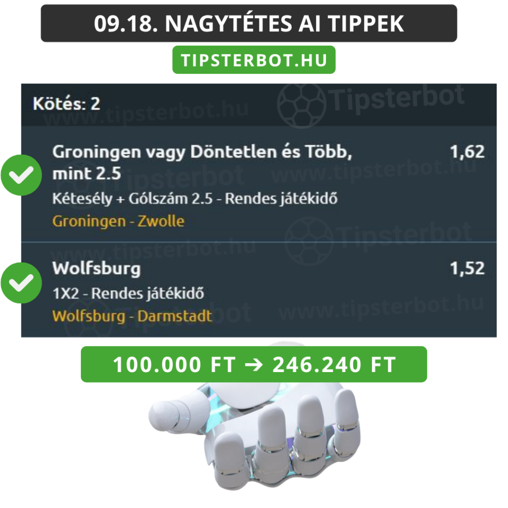 Mai AI Tippmix Tippek Ingyen Szelvény - 2026-09-19T094406.672
